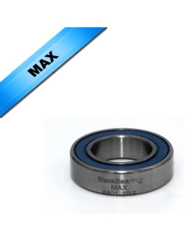 Roulement MAX Black Bearing 61801-2RS / 6801-2RS
