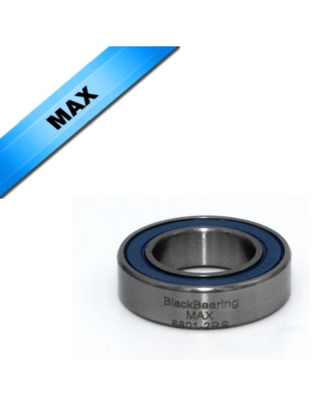 Roulement MAX Black Bearing 61801-2RS / 6801-2RS