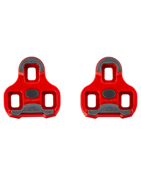 Cales Look Keo Grip  Rouges 9°
