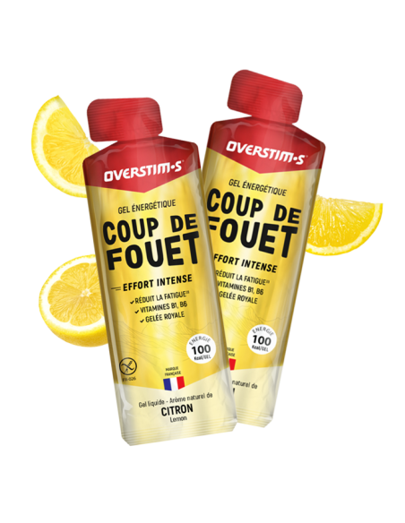 Gel Coup de fouet Overstim's Citron
