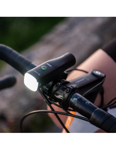 Eclairage avant Kheax Zubra 1300Lumens avec powerbank