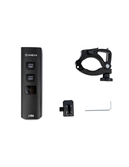 Eclairage avant Kheax Lyra 1500Lumens + powerbank