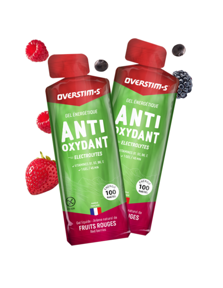 Gel Antioxydant Overstim's - fruits rouge