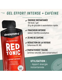 Gel Red Tonic Overstim's Menthe Eucalyptus 2