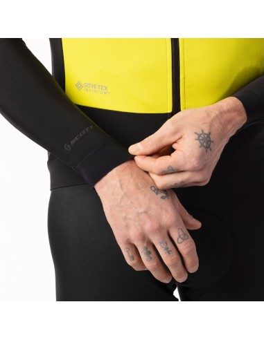 Veste Scott RC Pro Warm Hybrid Gore-tex Windstopper Jaune/Noir