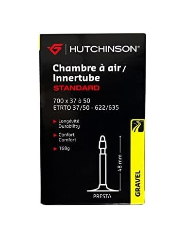 Chambre à air Hutchinson 700x37-50 Presta