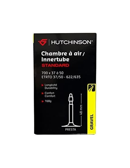 Chambre à air Hutchinson 700x37-50 Presta