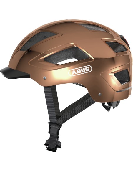 Casque Abus Hyban 2.0 chrome rose