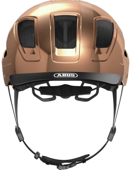 Casque Abus Hyban 2.0 chrome rose