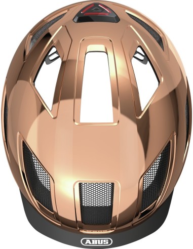 Casque Abus Hyban 2.0 chrome rose