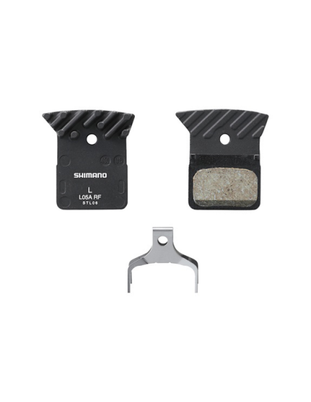 Plaquettes Shimano L05A résine avec ailettes