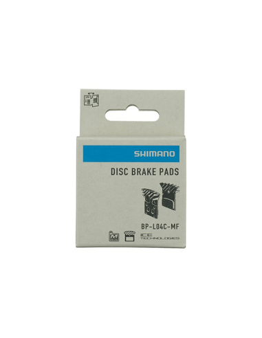 Plaquettes Shimano L04C metal avec ailettes