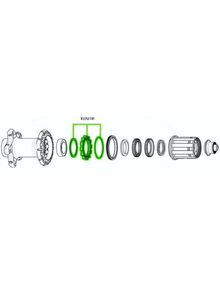 Kit Mavic ID360 Insert Lobe