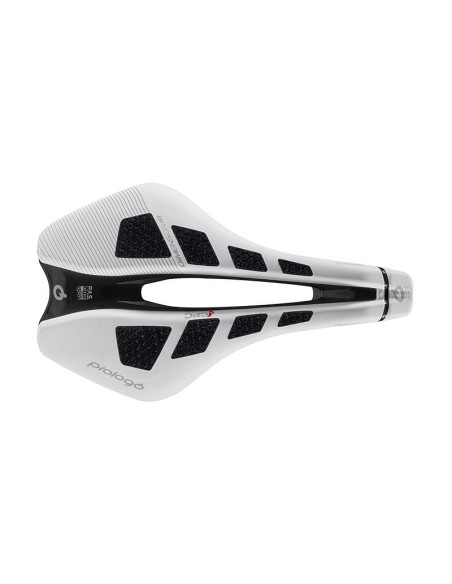 Selle Prologo Dimension CPC Tirox 143 Blanc/noir