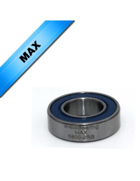 Roulement Black Bearing Max 61800-2RS / 6800-2RS