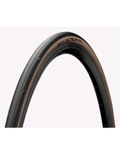Pneu Continental Ultra Sport III 700x28c Tubetype Souple - Marron