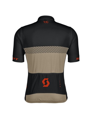 Maillot manches courtes Scott RC Team rouge/beige