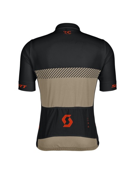 Maillot manches courtes Scott RC Team rouge/beige