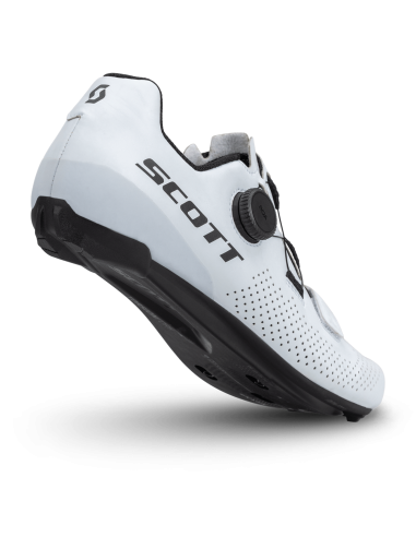 Chaussures vélo route Scott Road Team Boa 2026 blanc