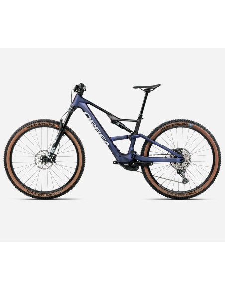 Orbea Rise SL M20 Tanzanite Carbon View - Carbon Raw (Matt)