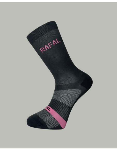 Chaussettes Rafal Mercoux gris/rose