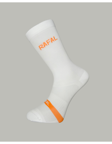 Chaussettes Rafal Mercoux blanc/corail