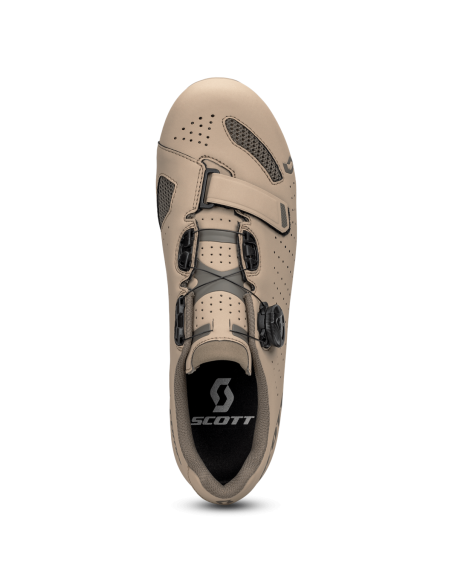 Chaussures vélo route Scott Road Comp Boa beige
