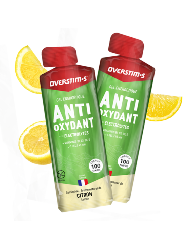 Gel Antioxydant Overstim's - Citron