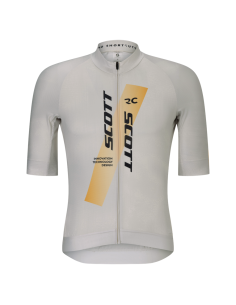 Maillot à manches courtes Scott M's RC Pro SS blanc/orange