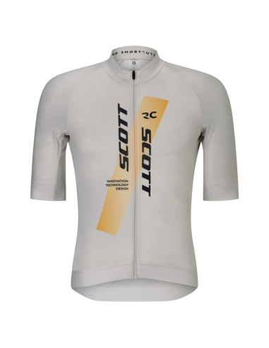 Maillot à manches courtes Scott M's RC Pro SS blanc/orange