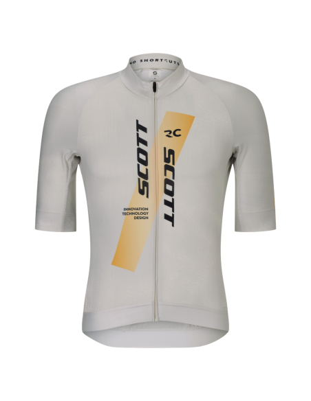 Maillot à manches courtes Scott M's RC Pro SS blanc/orange