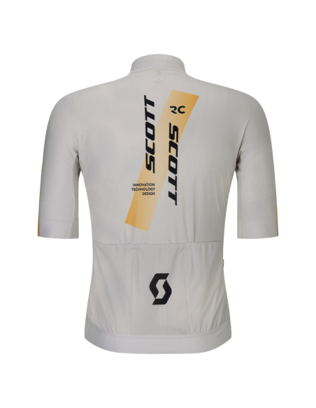 Maillot à manches courtes Scott M's RC Pro SS blanc/orange