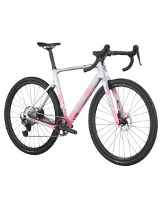 Scott Addict Gravel 30 gris/rose 2