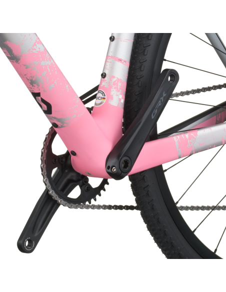 Scott Addict Gravel 30 gris/rose