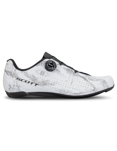 Chaussures vélo route Scott Road Comp Boa blanc/gris