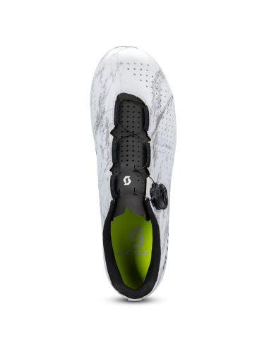 Chaussures vélo route Scott Road Comp Boa blanc/gris