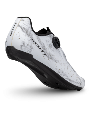Chaussures vélo route Scott Road Comp Boa blanc/gris