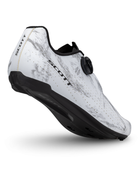 Chaussures vélo route Scott Road Comp Boa blanc/gris