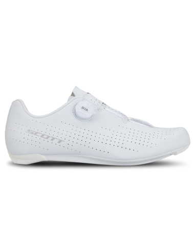 Chaussures vélo route Scott Road Comp Boa blanc