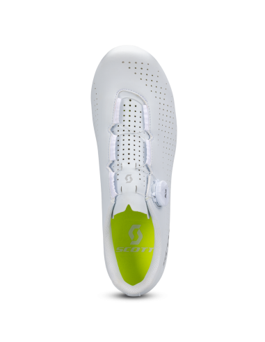 Chaussures vélo route Scott Road Comp Boa blanc