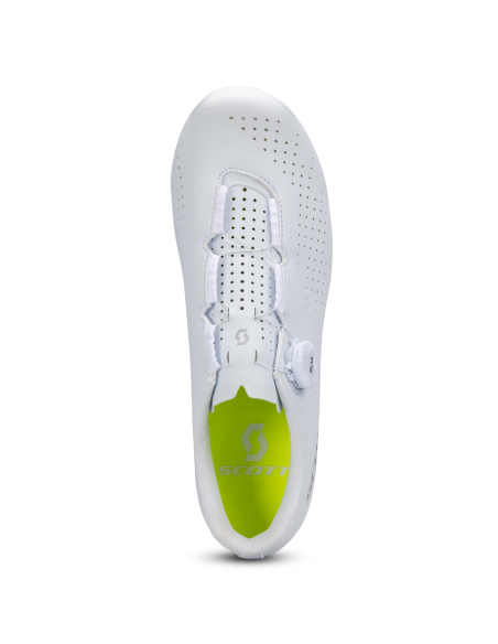 Chaussures vélo route Scott Road Comp Boa blanc