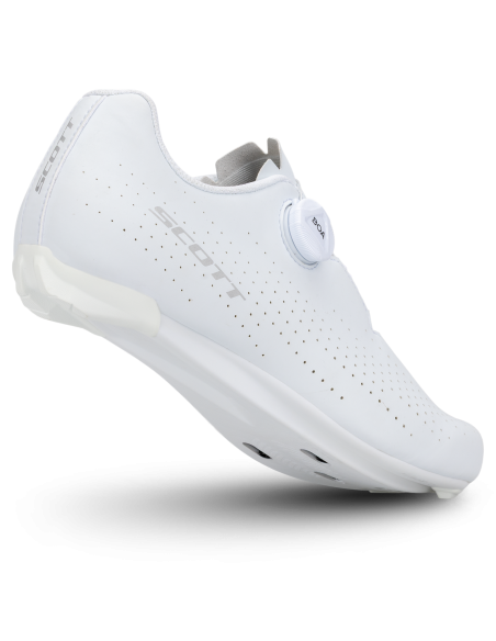 Chaussures vélo route Scott Road Comp Boa blanc