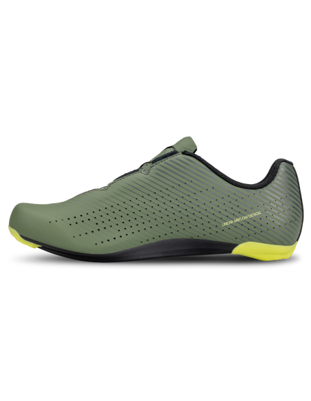 Chaussures vélo route Scott Road Comp Boa vert