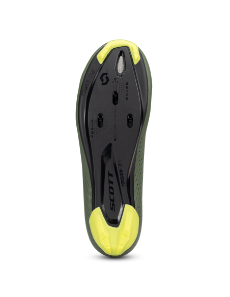 Chaussures vélo route Scott Road Comp Boa vert