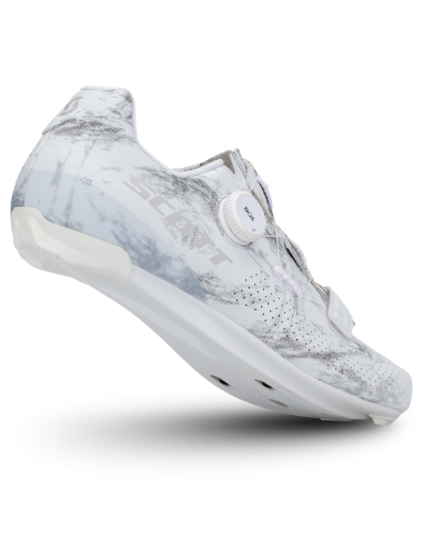 Chaussures vélo route Scott Road Team Boa blanc/gris