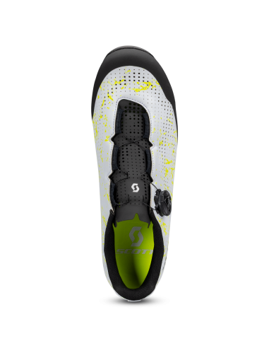 Chaussures VTT Scott MTB Comp Boa Blanc/jaune