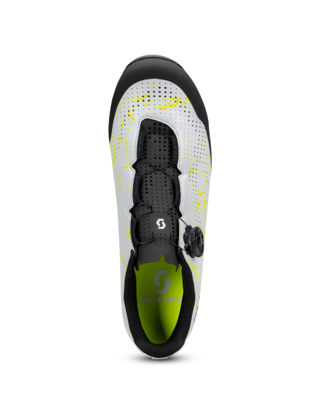 Chaussures VTT Scott MTB Comp Boa Blanc/jaune
