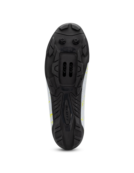 Chaussures VTT Scott MTB Comp Boa Blanc/jaune