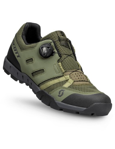 Chaussures Scott Sport Crus-R Boa vert/noir