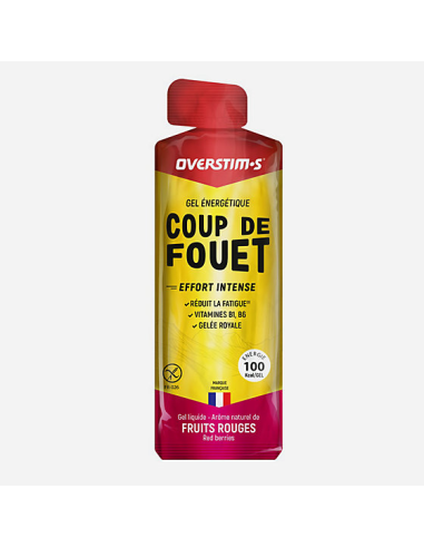 Coup de fouet Overstim's - Fruits Rouges